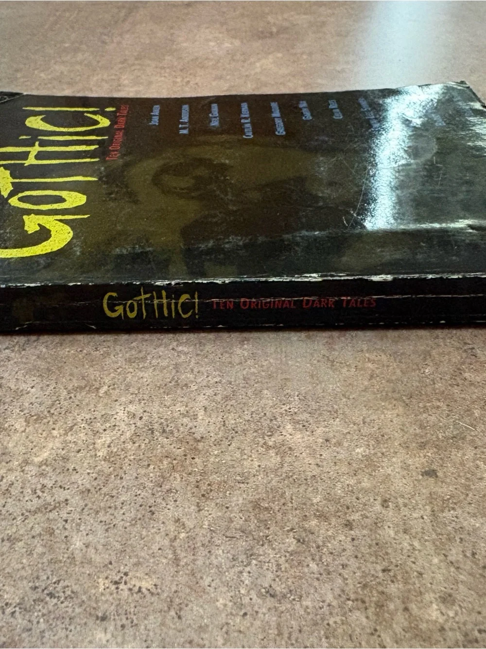 Gothic! Ten Original Dark Tales Neil Gaiman Garth Nix Scholastic PB 2005 Horror